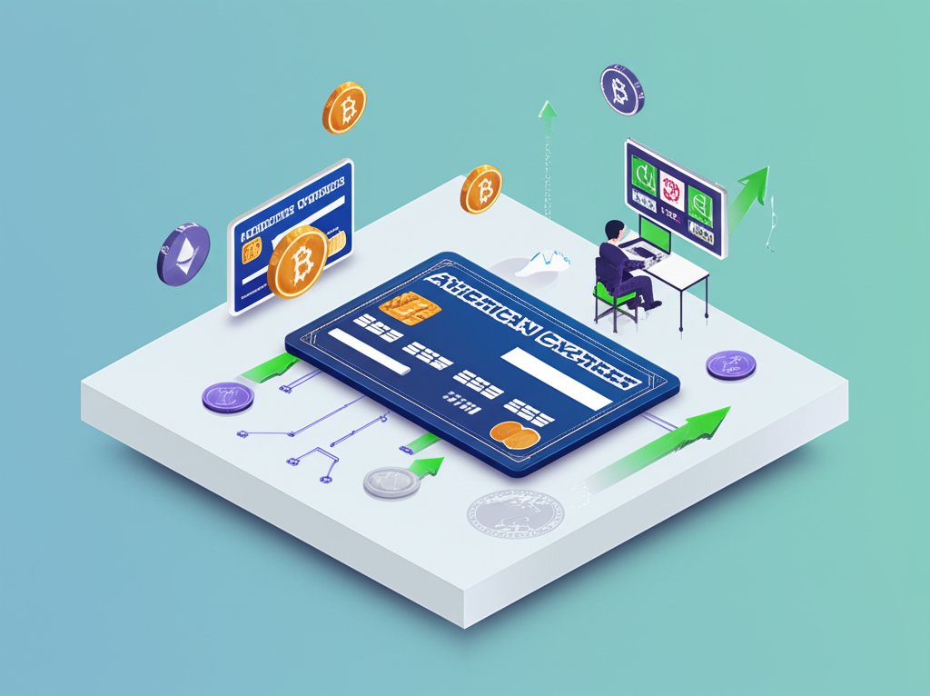 Securely buy cryptocurrency with your American Express (Amex) card.