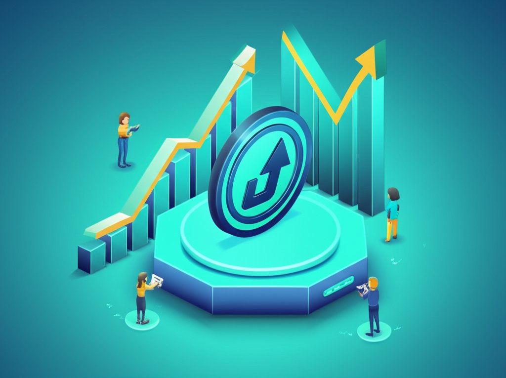 Rising cryptocurrency values and market growth.