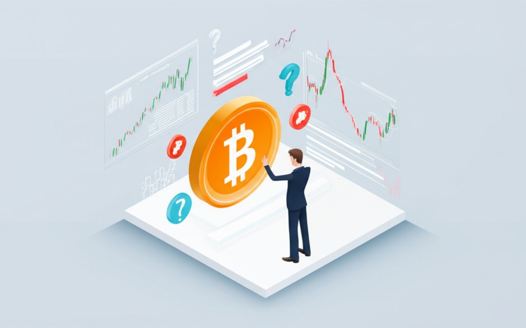 Bitcoin price chart, question mark: Is it worth buying BTC now?