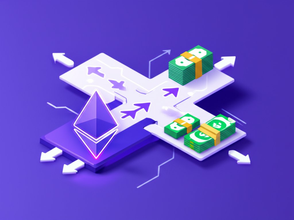 Fast and easy way to sell ETH and convert your crypto to cash.