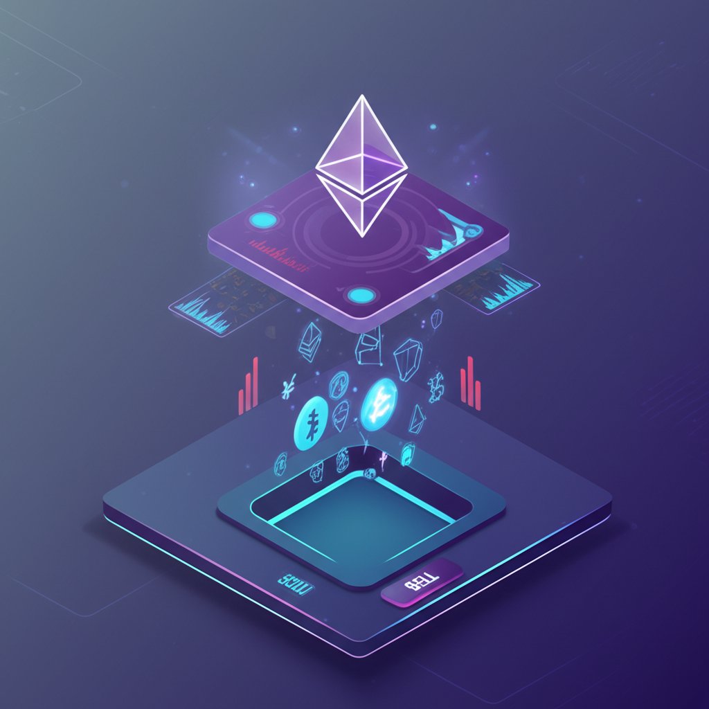 Sell ETH: Exchange Ethereum cryptocurrency for US dollars.